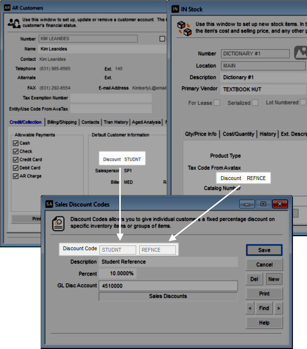 Setting Up Discount Codes